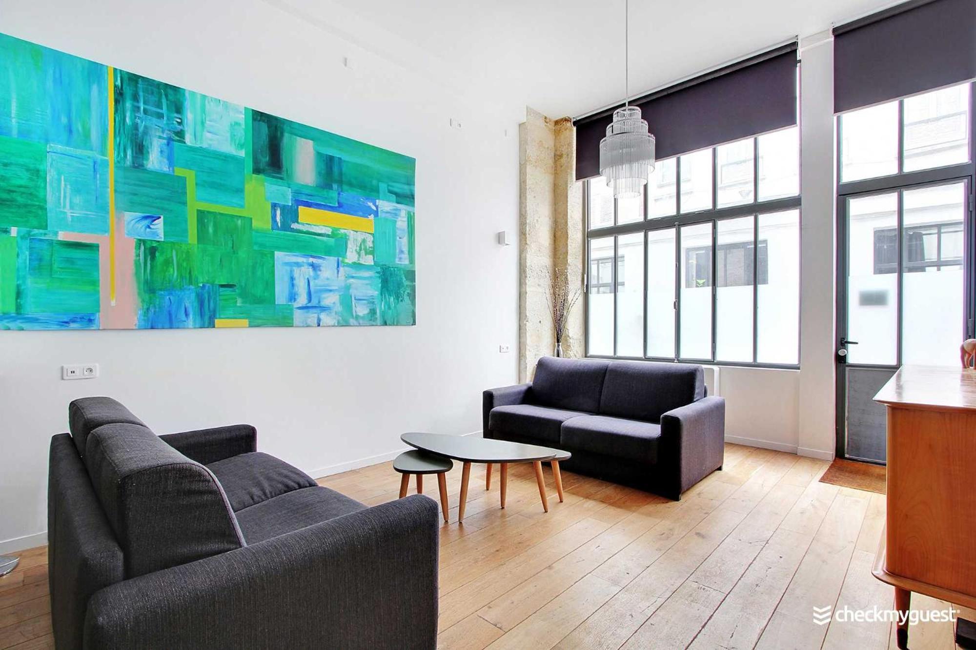 פריז Elegant Apartment - 1Br-6P- Grands Boulevards מראה חיצוני תמונה